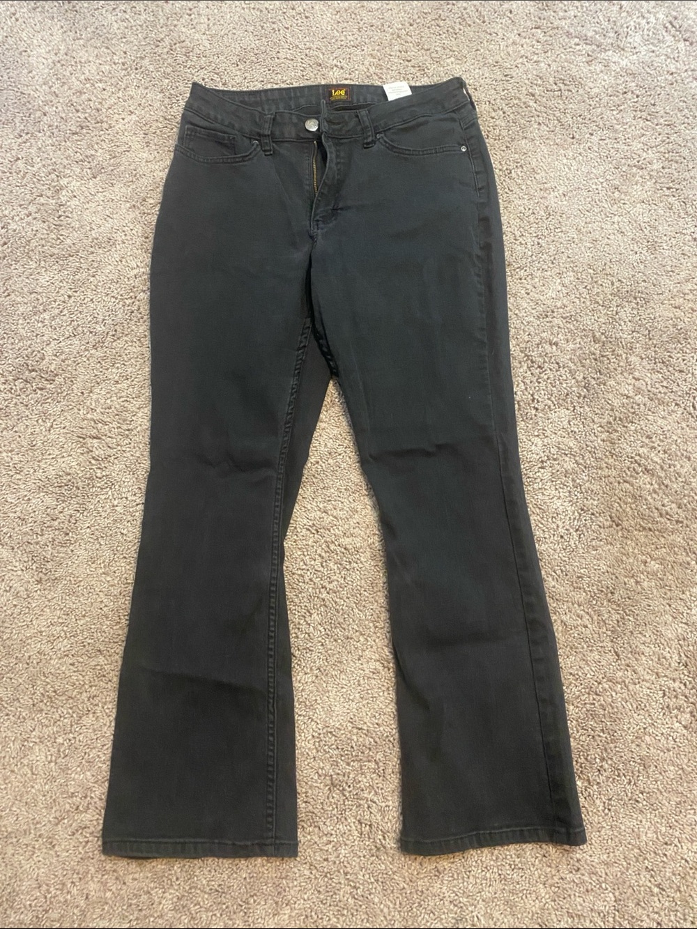 Lee Women's Black Flare Jeans